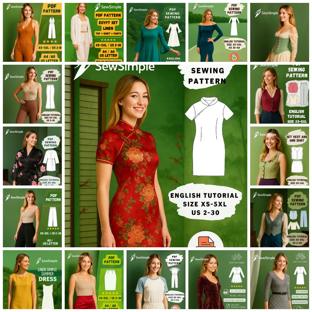 sewing pattern bundle, all in one sewing patterns, ultimate sewing pack, sewing patterns collection, pdf sewing patterns, sewing patterns for women, dress sewing patterns, blouse sewing pattern, skirt sewing pattern, pants sewing pattern, sewing pattern set, sewing patterns download, beginner sewing patterns, vintage sewing patterns, modern sewing patterns, cottagecore sewing patterns, minimalist sewing patterns, sewing patterns xs-5xl, inclusive sewing patterns, diy clothing patterns, printable sewing patt