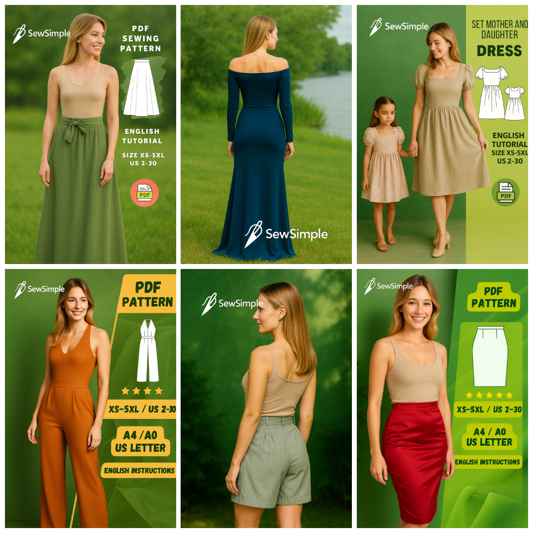 sewing pattern bundle, all in one sewing patterns, ultimate sewing pack, sewing patterns collection, pdf sewing patterns, sewing patterns for women, dress sewing patterns, blouse sewing pattern, skirt sewing pattern, pants sewing pattern, sewing pattern set, sewing patterns download, beginner sewing patterns, vintage sewing patterns, modern sewing patterns, cottagecore sewing patterns, minimalist sewing patterns, sewing patterns xs-5xl, inclusive sewing patterns, diy clothing patterns, printable sewing patt