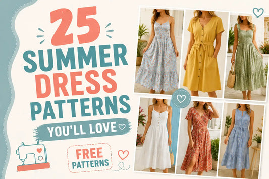 25 summer dress patterns from beginner to advanced