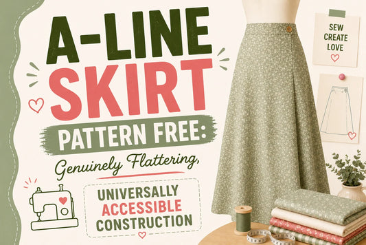 A-Line Skirt Pattern Free Genuinely Flattering, Universally Accessible Construction
