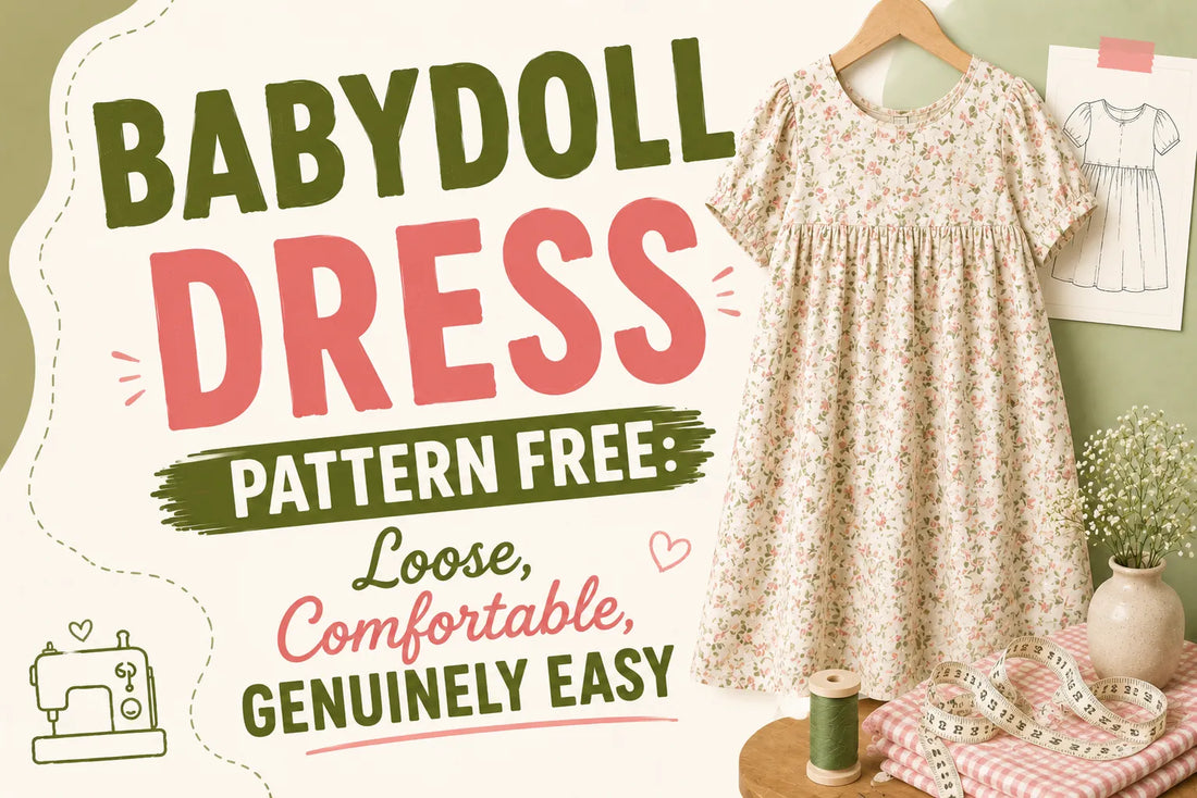 Babydoll Dress Pattern Free Loose, Comfortable, Genuinely Easy