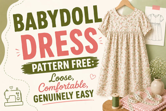 Babydoll Dress Pattern Free Loose, Comfortable, Genuinely Easy