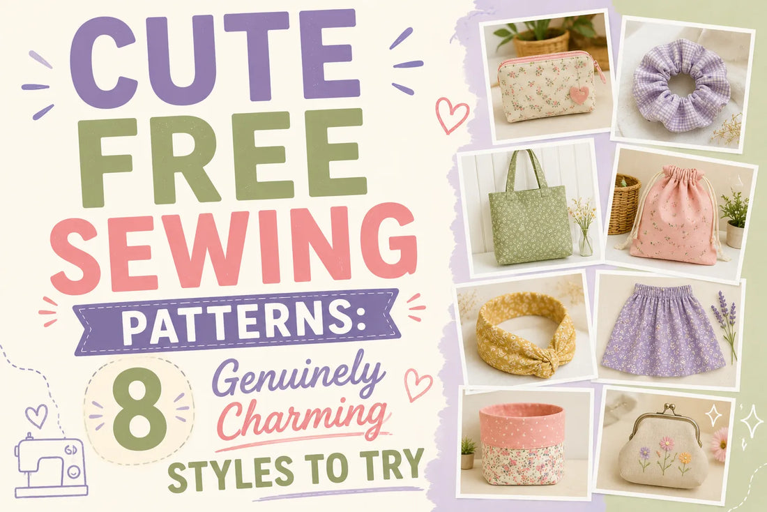 Cute Free Sewing Patterns 8 Genuinely Charming Styles to Try