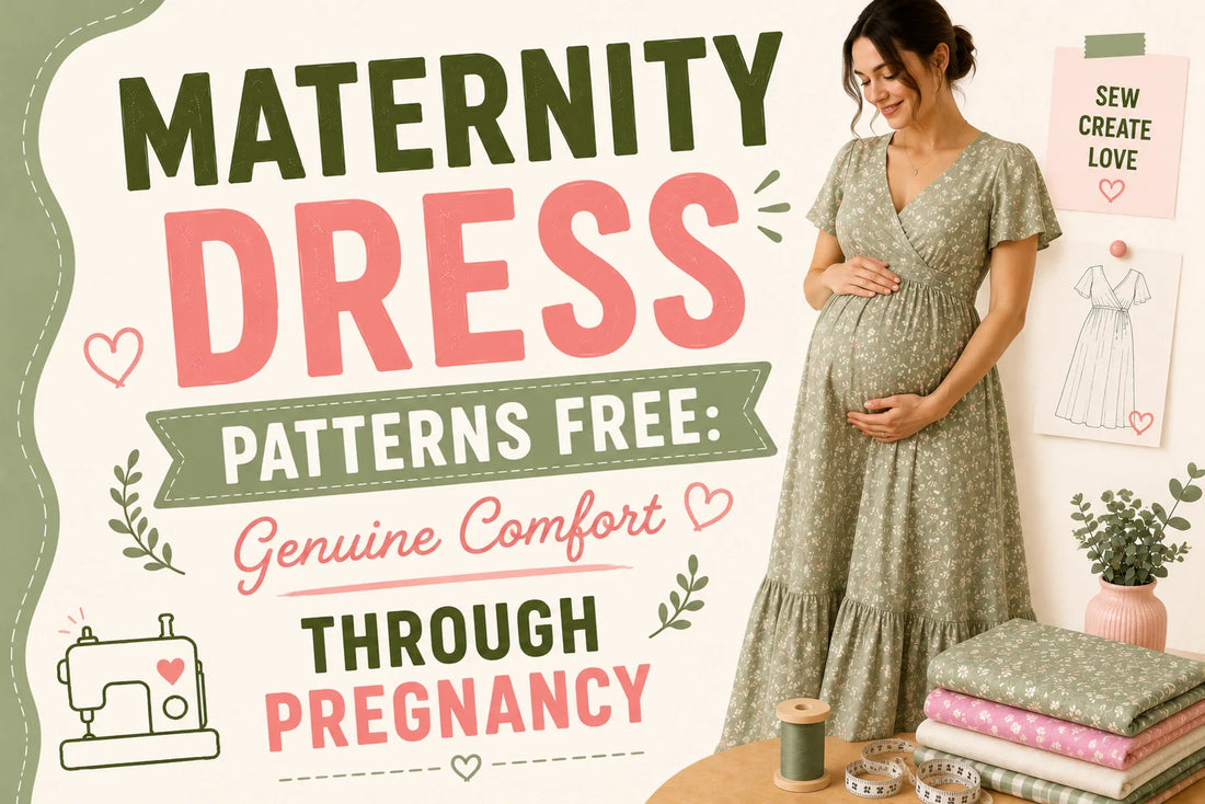 Maternity Dress Patterns Free Genuine Comfort Through Pregnancy