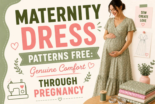 Maternity Dress Patterns Free Genuine Comfort Through Pregnancy