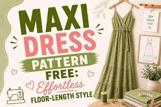 Maxi Dress Pattern Free Effortless Floor-Length Style