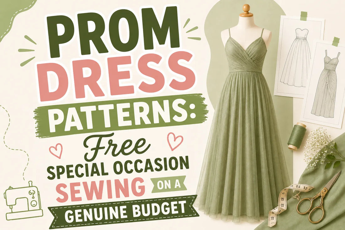 Prom Dress Patterns Free Special Occasion Sewing on a Genuine Budget