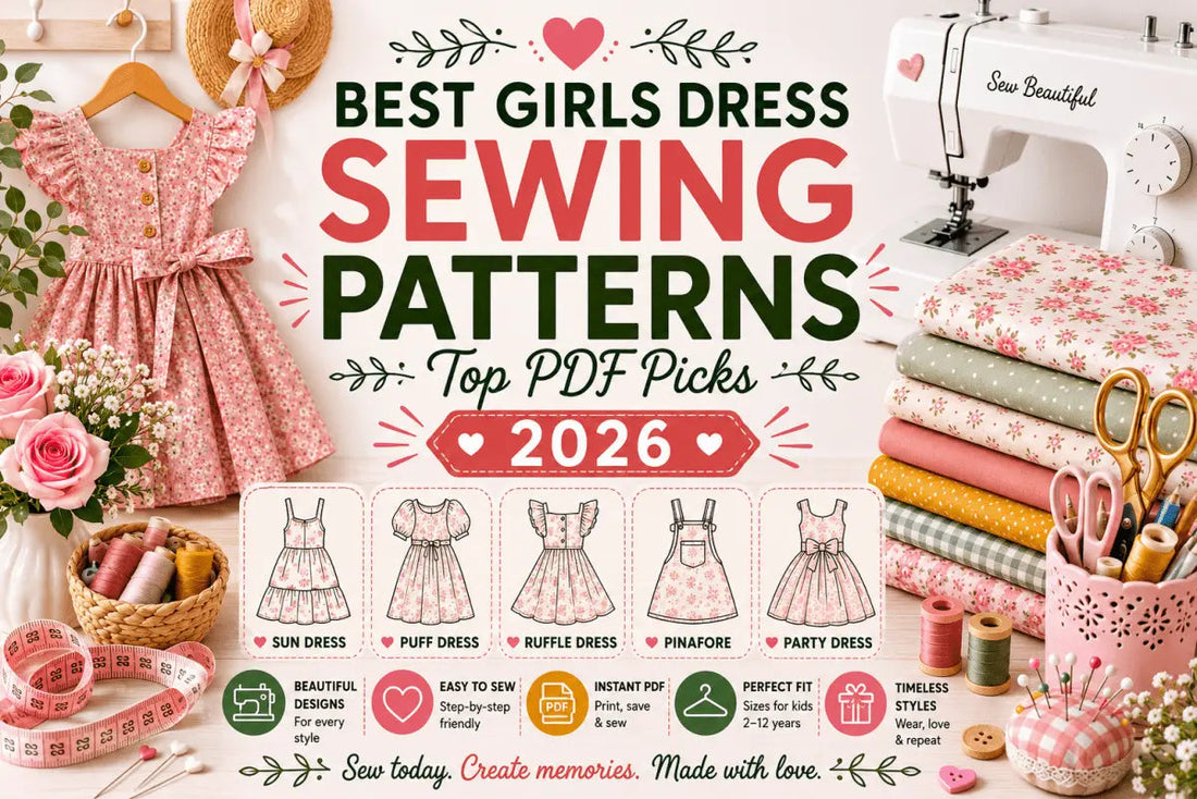 Best Girls Dress Sewing Patterns – Top PDF Picks 2026