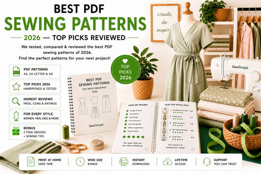 Best PDF Sewing Patterns 2026 — Top Picks Reviewed - SewSimple