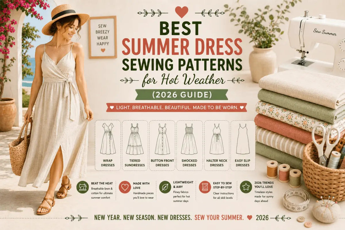 Best Summer Dress Sewing Patterns for Hot Weather (2026 Guide)
