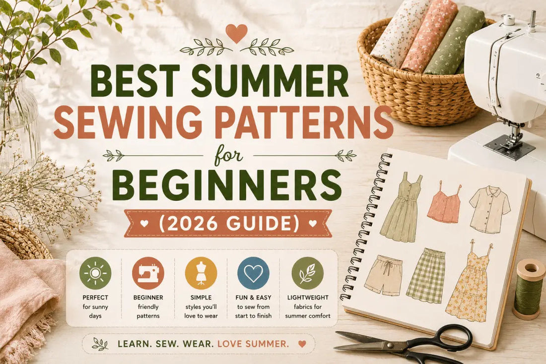 Best Summer Sewing Patterns for Beginners (2026 Guide)