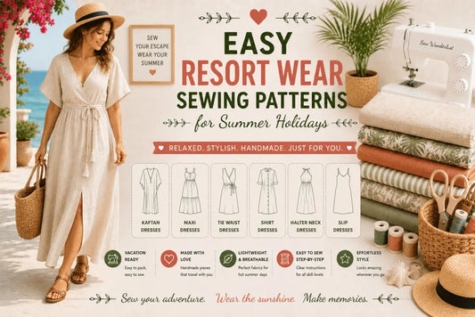 Easy Resort Wear Sewing Patterns for Summer Holidays