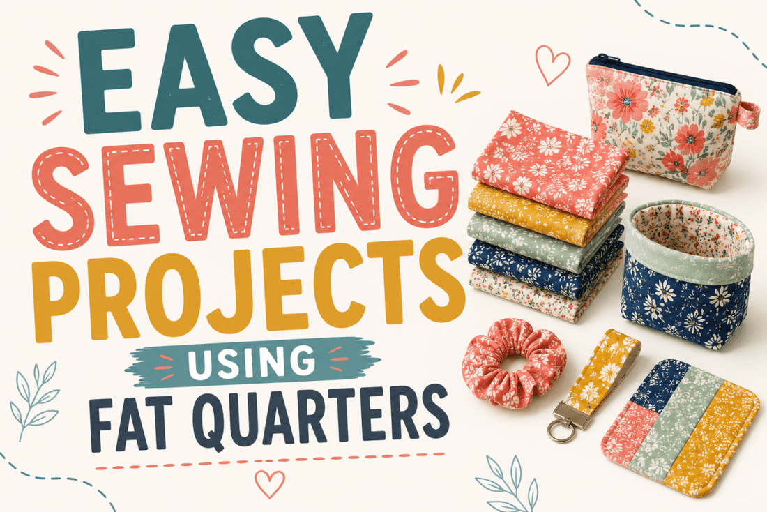 Easy Sewing Projects Using Fat Quarters
