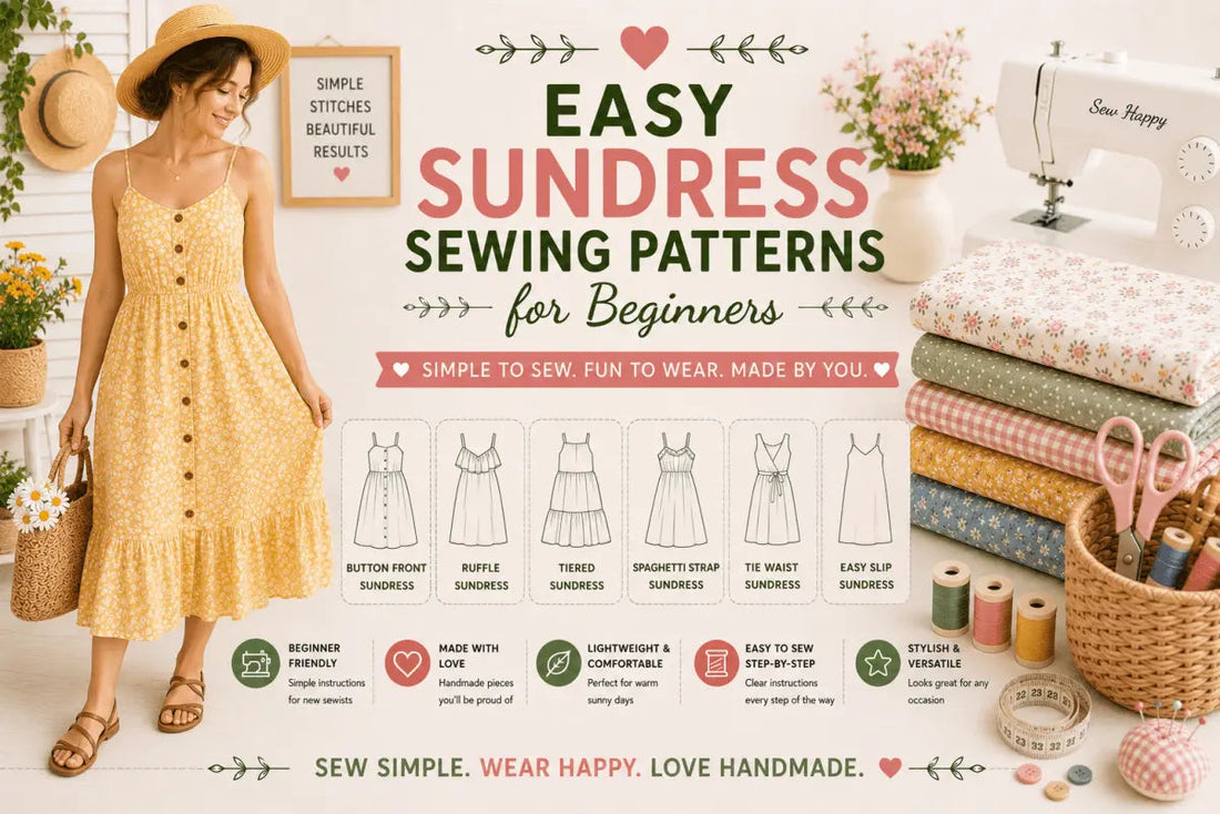 Easy Sundress Sewing Patterns for Beginners