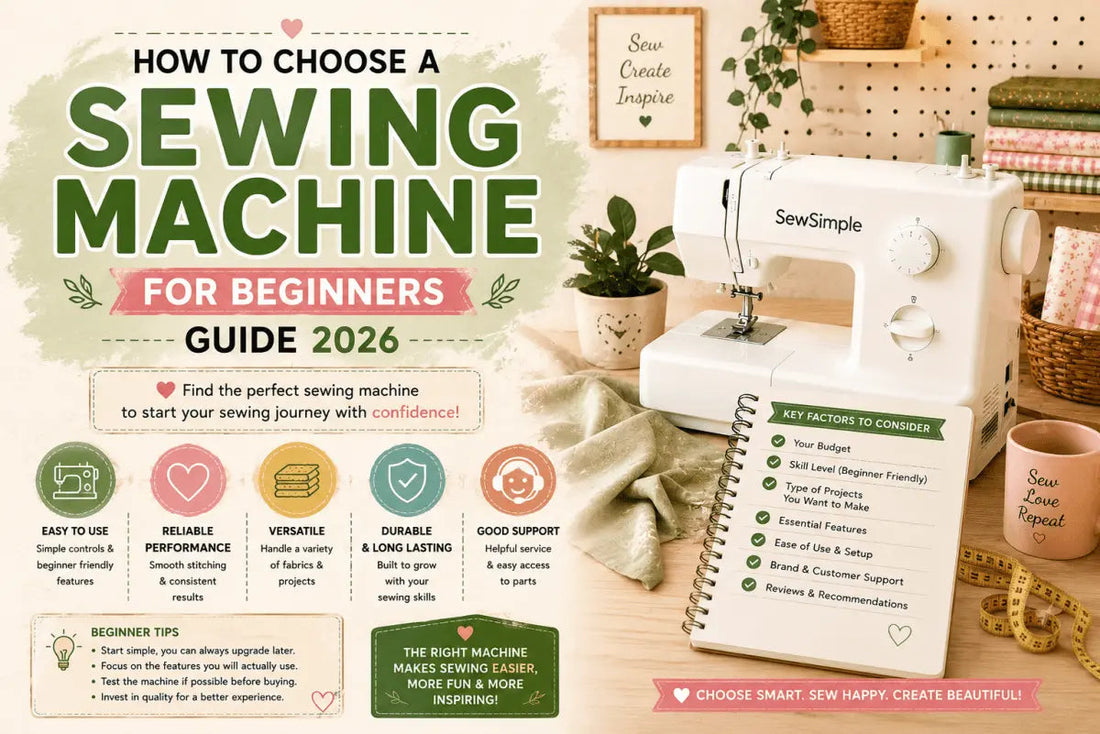 How to Choose a Sewing Machine for Beginners — Guide 2026