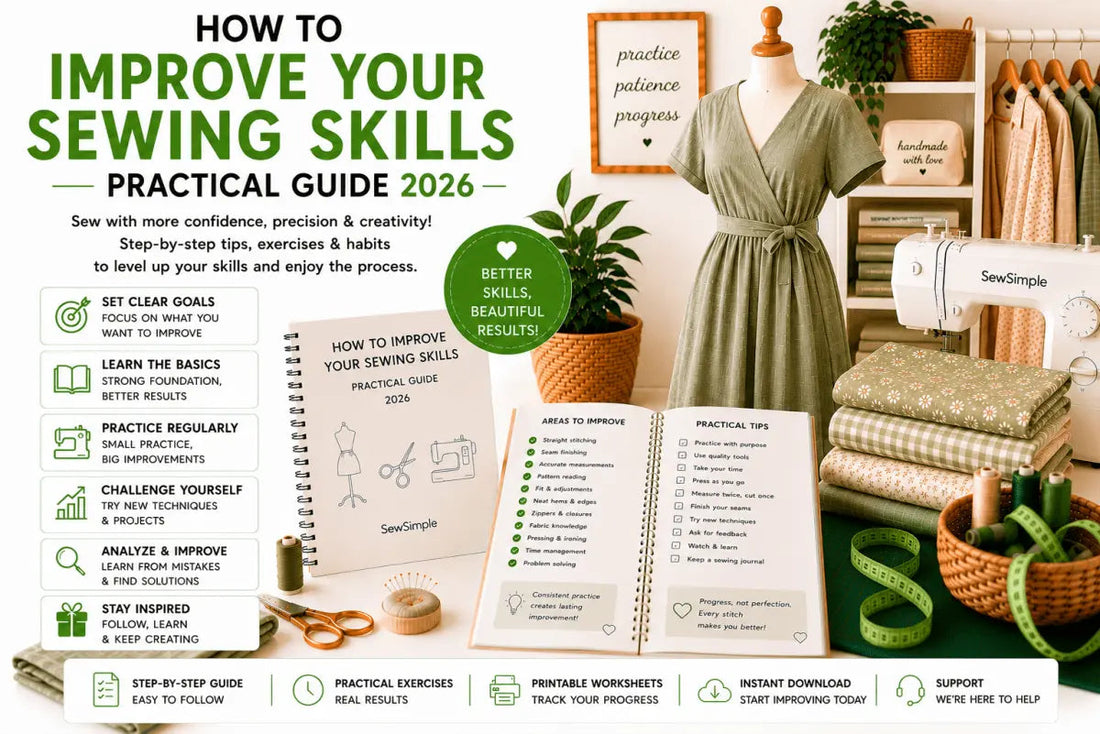 How to Improve Your Sewing Skills — Practical Guide 2026
