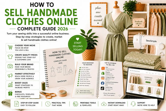 How to Sell Handmade Clothes Online — Complete Guide 2026