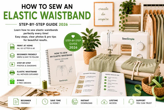 How to Sew an Elastic Waistband — Step-by-Step Guide 2026