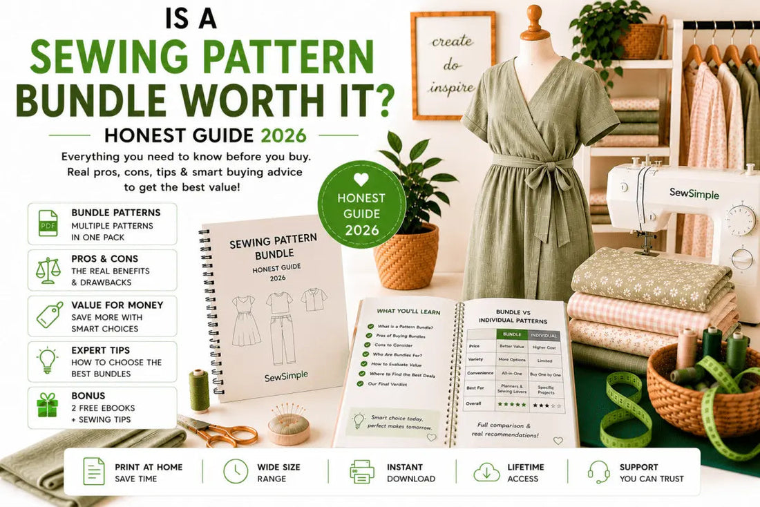 Is a Sewing Pattern Bundle Worth It? Honest Guide 2026