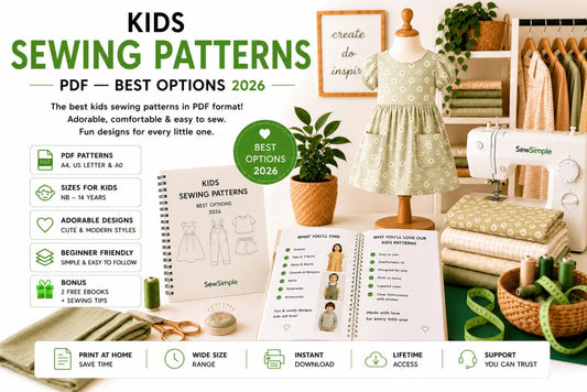 Kids Sewing Patterns PDF — Best Options 2026