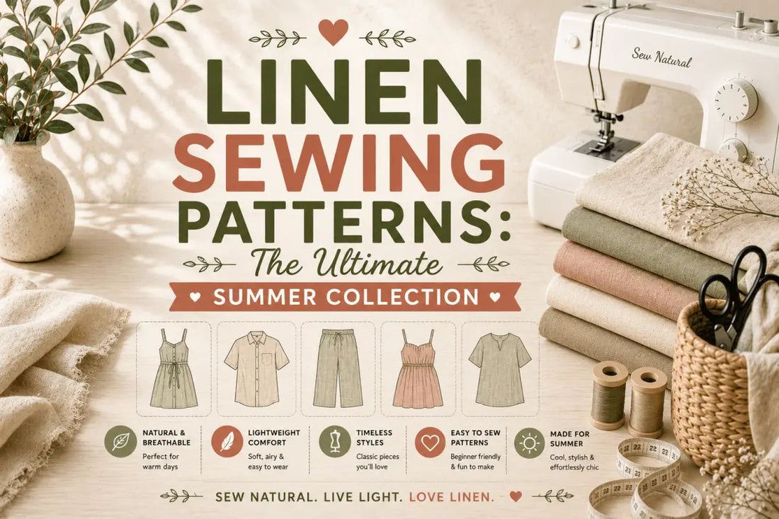 Linen Sewing Patterns: The Ultimate Summer Collection - SewSimple