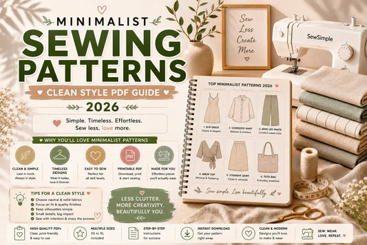 Minimalist Sewing Patterns — Clean Style PDF Guide 2026