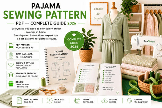 Pajama Sewing Pattern PDF — Complete Guide 2026