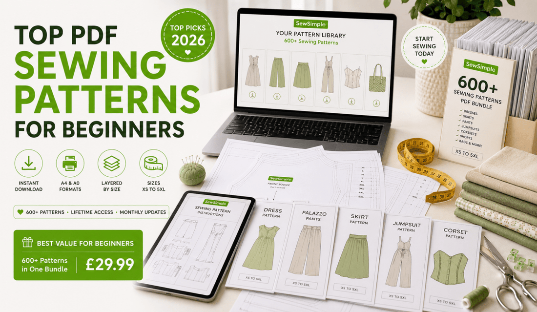 Sewing Patterns for Beginners PDF Top Picks in 2026