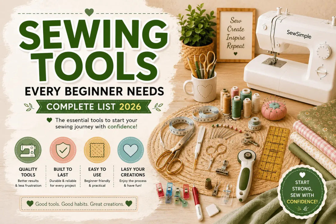Sewing Tools Every Beginner Needs — Complete List 2026