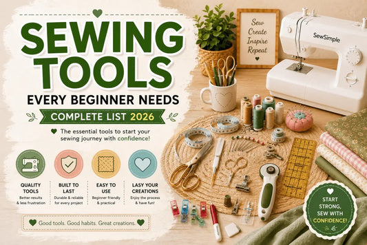 Sewing Tools Every Beginner Needs — Complete List 2026