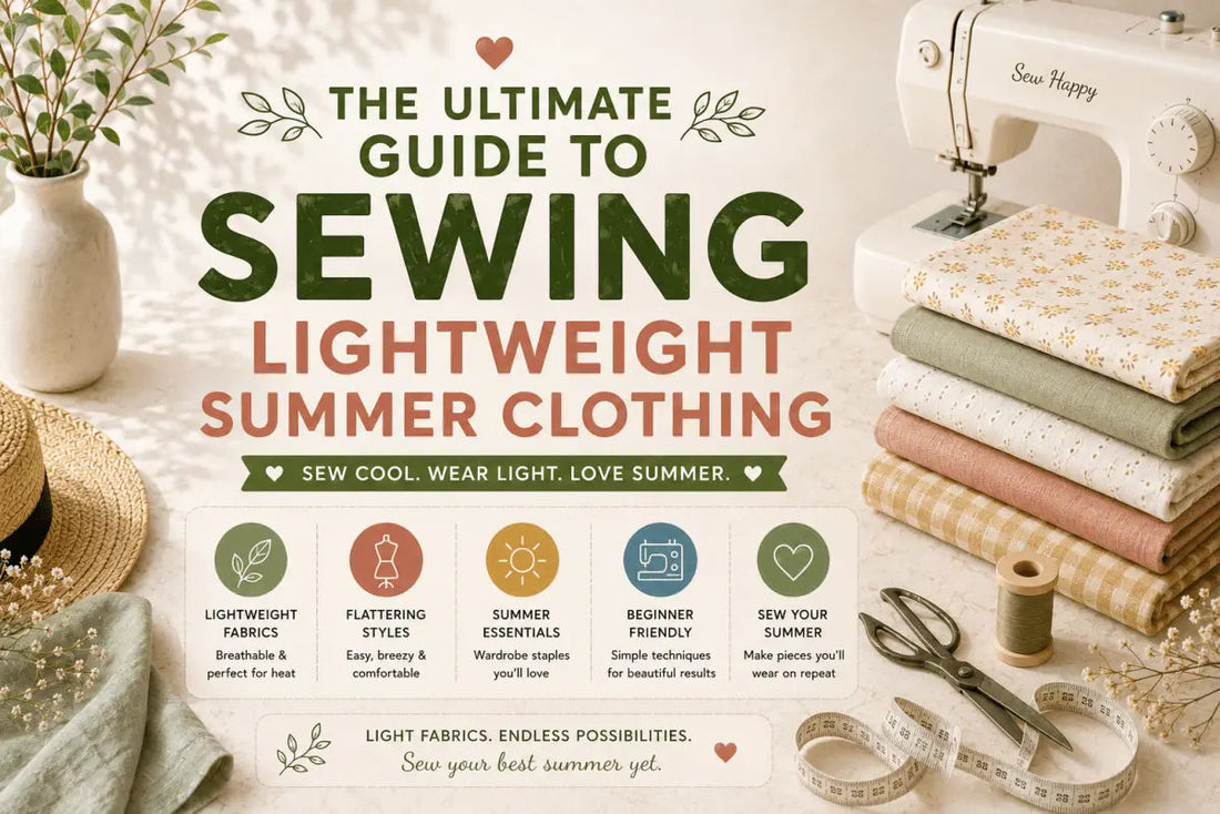 The Ultimate Guide to Sewing Lightweight Summer Clothing