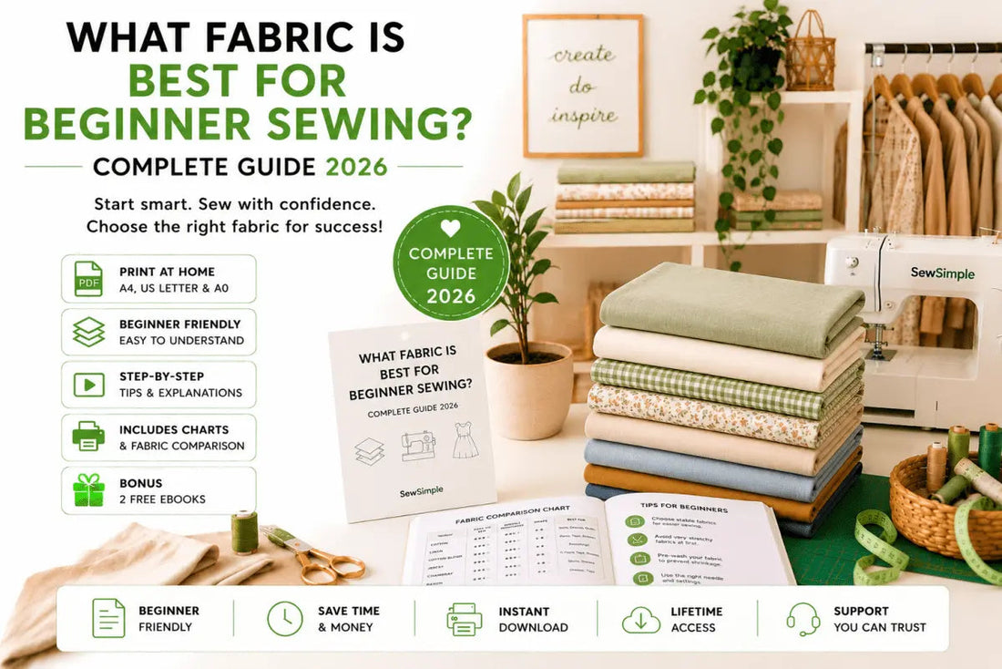 What Fabric Is Best for Beginner Sewing? Complete Guide 2026