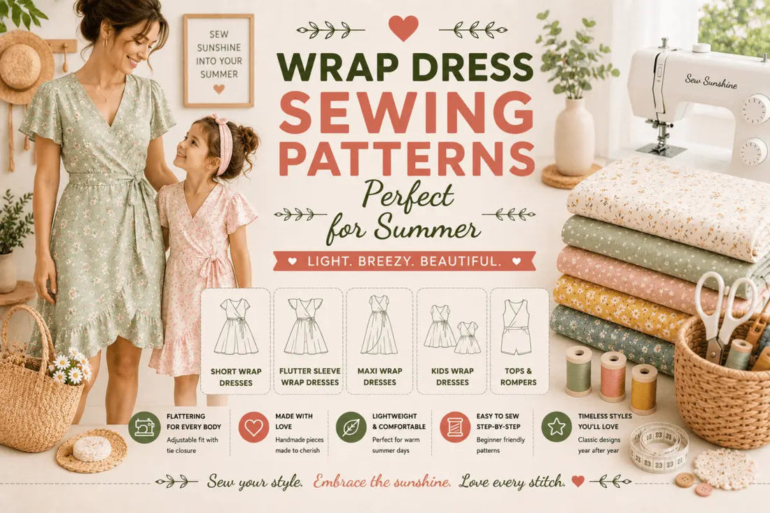 Wrap Dress Sewing Patterns Perfect for Summer