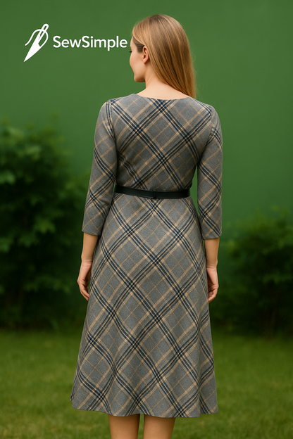 V-neck dress pattern, women’s dress sewing pattern, natural waist dress pattern, simple dress PDF, sewing pattern for dress, women’s V-neck dress, casual dress pattern, sewing patterns XS-5XL, PDF dress pattern, summer dress sewing pattern, easy dress sewing tutorial, DIY dress pattern, custom fit dress pattern, sewing pattern for women, sewing pattern PDF, natural waist sewing pattern, lightweight dress pattern, comfortable dress pattern, sewing tutorial PDF, sewing pattern for beginners, easy dress to sew
