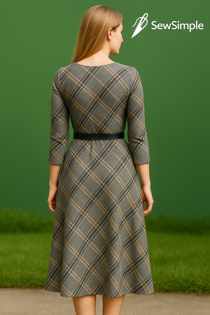 V-neck dress pattern, women’s dress sewing pattern, natural waist dress pattern, simple dress PDF, sewing pattern for dress, women’s V-neck dress, casual dress pattern, sewing patterns XS-5XL, PDF dress pattern, summer dress sewing pattern, easy dress sewing tutorial, DIY dress pattern, custom fit dress pattern, sewing pattern for women, sewing pattern PDF, natural waist sewing pattern, lightweight dress pattern, comfortable dress pattern, sewing tutorial PDF, sewing pattern for beginners, easy dress to sew