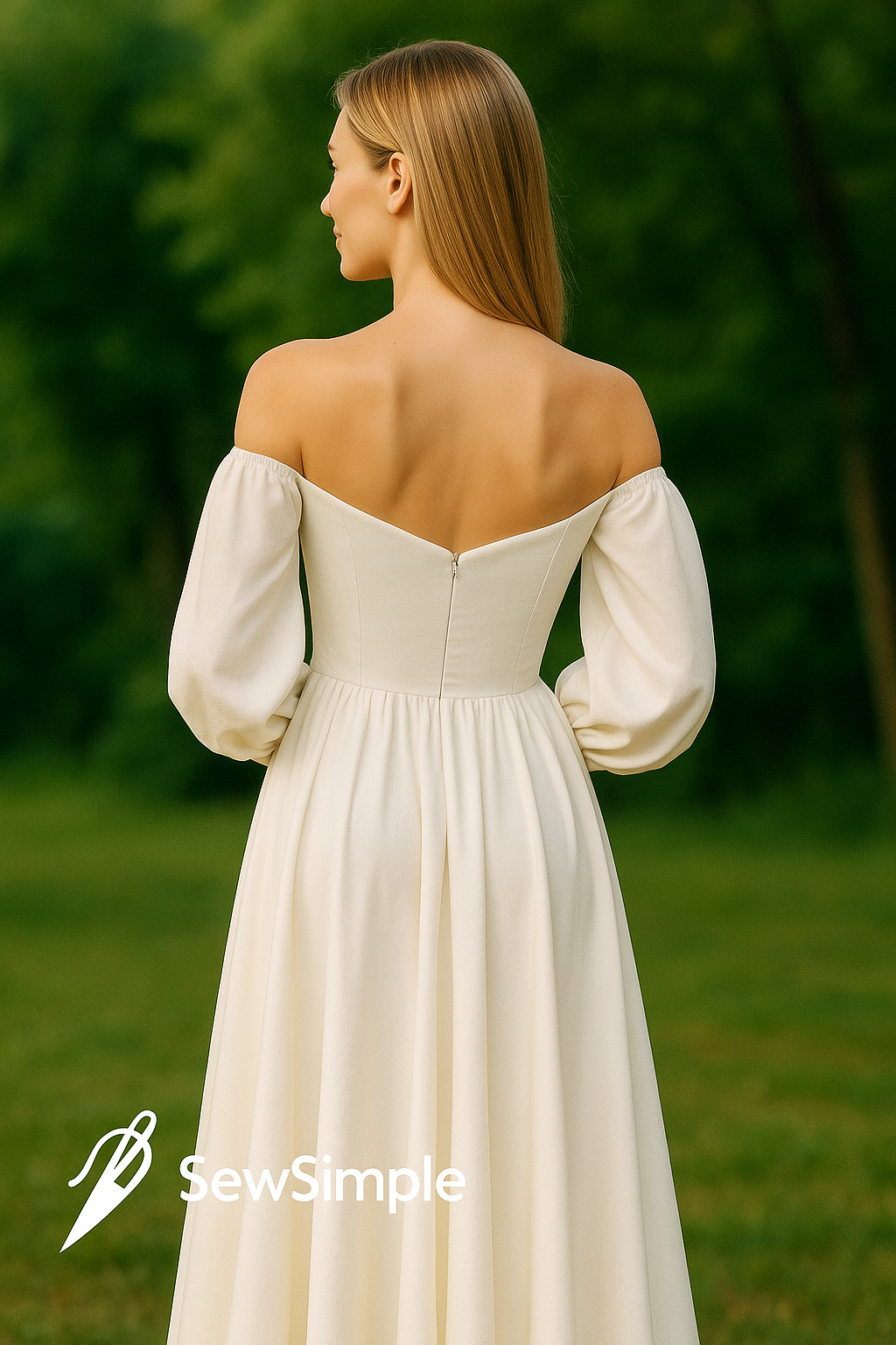 bishop sleeve dress pattern, off-shoulder dress pattern, sweetheart neckline dress pattern, V-neck dress pattern, wedding dress sewing pattern, PDF dress pattern, sewing pattern with bishop sleeves, sweetheart neck dress, formal dress pattern, elegant dress pattern, off-shoulder wedding dress, plus size wedding dress pattern, sewing tutorial for dresses, DIY wedding dress, bridal dress pattern, evening dress pattern, sewing pattern for formal dress, romantic dress pattern, PDF pattern for wedding dress, DIY