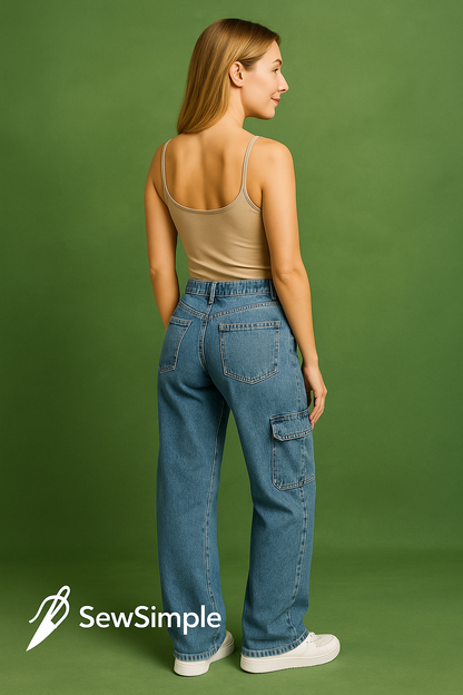 decorative zipper trousers pattern, cargo pants women sewing pattern, Y2K jeans pattern, sewing pattern cargo pants, pants with zippers sewing pattern, digital sewing pattern pants, cargo pants pattern PDF, sewing pattern with zippers, Y2K fashion sewing pattern, pants pattern for women, sewing pants with zippers, DIY fashion sewing patterns, sewing pattern XS-5XL, cargo pants PDF, pants sewing tutorial, easy sewing pattern for cargo pants, trendy pants sewing pattern, zipper detail pants pattern, sewing pa