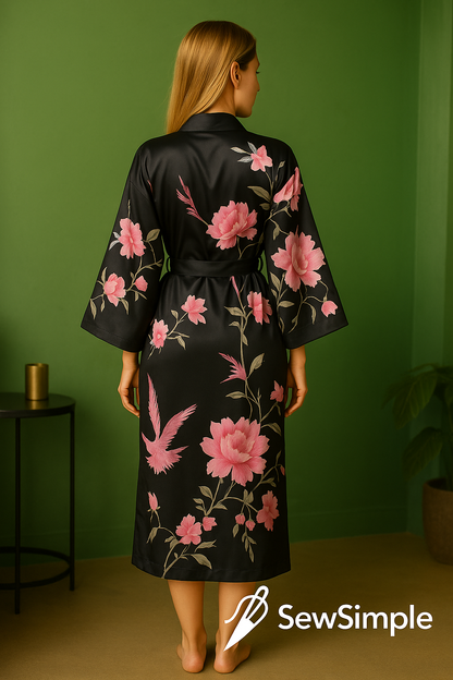 floral kimono robe sewing pattern, lightweight robe sewing pattern, kimono robe with belt, night robe pattern, women’s kimono robe pattern, loose long kimono robe, loungewear sewing pattern, sewing pattern for robe, floral night robe pattern, robe with belt sewing, kimono-style robe pattern, loose fit robe sewing pattern, DIY floral robe, women’s loungewear sewing pattern, kimono robe PDF, comfortable robe pattern, elegant night robe, kimono robe with belt pattern, loungewear kimono pattern, sewing pattern 
