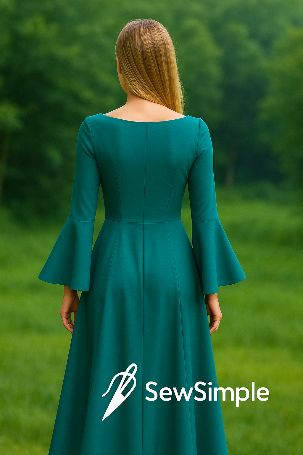 long-sleeve dress sewing pattern, bell sleeve maxi dress, flared sleeve dress pattern, half circle dress sewing, elegant maxi dress, PDF dress pattern, XS-5XL dress pattern, casual formal dress pattern, women's sewing patterns, DIY long-sleeve dress, bell sleeve dress, maxi dress PDF pattern, women’s dress pattern, flared skirt dress, elegant dress pattern, bell sleeve pattern, flared sleeve dress sewing, maxi dress with sleeves, women’s fashion DIY, sewing pattern for beginners, maxi dress tutorial, half c