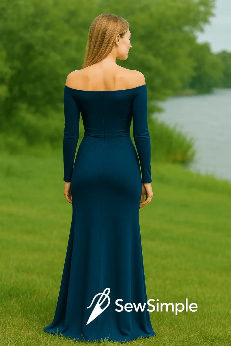 off-shoulder dress sewing pattern, slit long dress pattern, autumn dress sewing pattern, off-shoulder dress PDF, slit dress pattern XS-5XL, US 2-30, off-shoulder autumn dress, long slit dress sewing, sewing pattern for fall dress, slit long dress PDF pattern, women’s dress pattern, custom-fit dress pattern, easy autumn dress sewing, formal autumn dress, casual off-shoulder dress pattern, seasonal sewing patterns, flattering dress pattern, elegant slit dress, autumn fashion sewing, off-shoulder autumn dress 