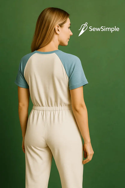 reglan sleeve jumpsuit pattern, women’s jumpsuit pattern, comfy pajama jumpsuit pattern, women’s pajamas sewing pattern, easy jumpsuit pattern, relaxed fit jumpsuit, casual jumpsuit pattern, women’s loungewear sewing pattern, cozy jumpsuit sewing, pajama jumpsuit sewing pattern, jumpsuit PJs, women’s loungewear pattern, jumpsuit with reglan sleeves, beginner sewing pattern jumpsuit, XS to 5XL jumpsuit pattern, pajama sewing pattern, homewear sewing pattern, comfortable jumpsuit pattern, loose fit jumpsuit p