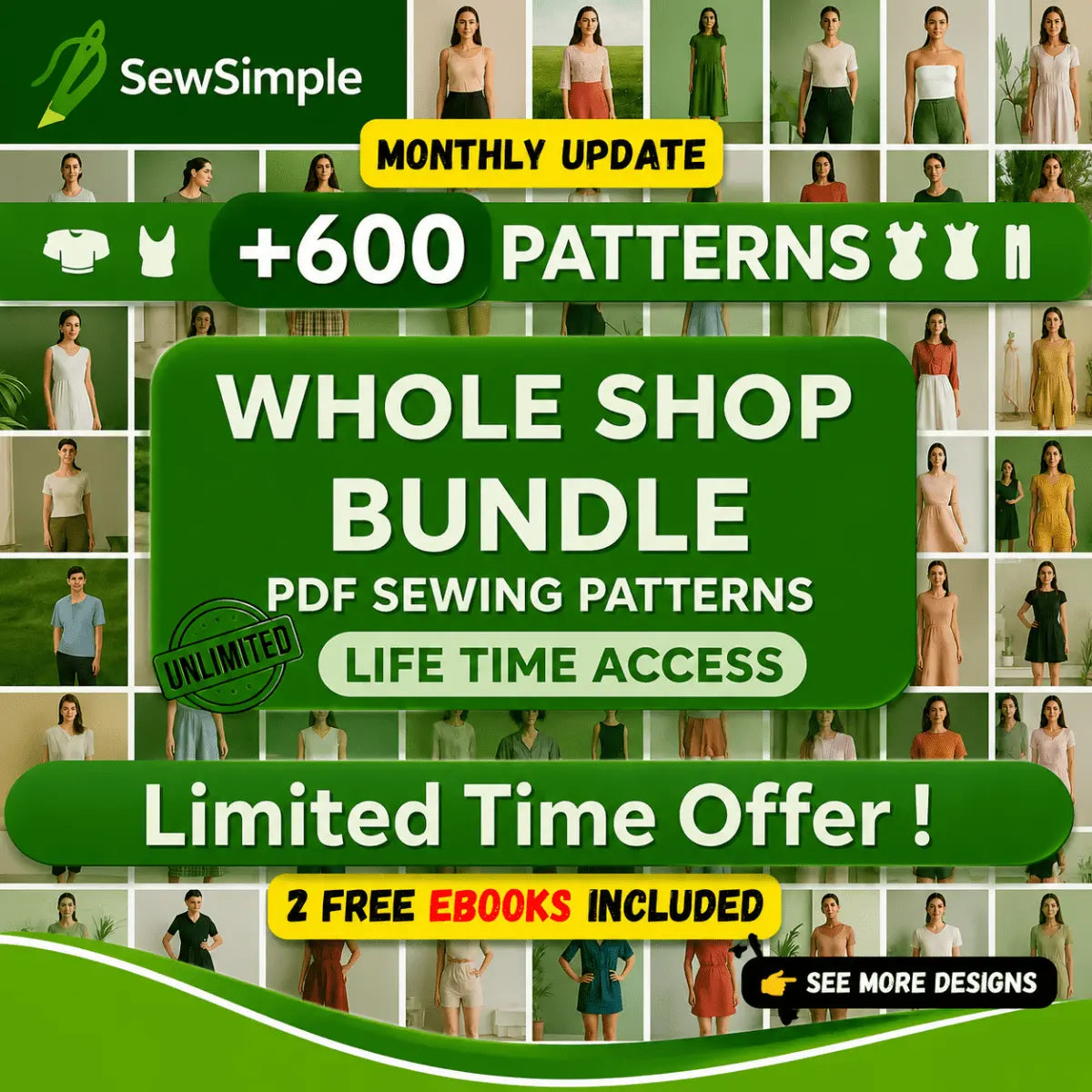 SewSimple© Whole Shop Bundle - SewSimple