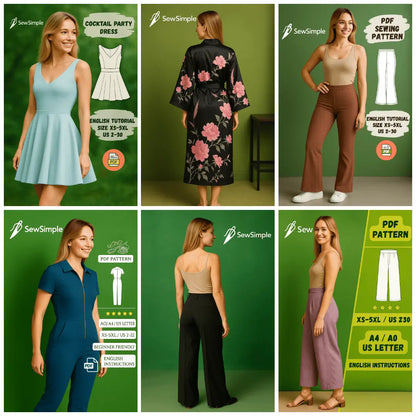 sewing pattern bundle, all in one sewing patterns, ultimate sewing pack, sewing patterns collection, pdf sewing patterns, sewing patterns for women, dress sewing patterns, blouse sewing pattern, skirt sewing pattern, pants sewing pattern, sewing pattern set, sewing patterns download, beginner sewing patterns, vintage sewing patterns, modern sewing patterns, cottagecore sewing patterns, minimalist sewing patterns, sewing patterns xs-5xl, inclusive sewing patterns, diy clothing patterns, printable sewing patt