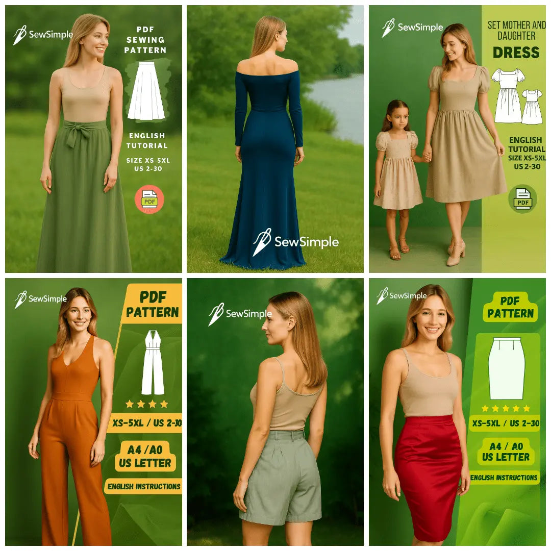 sewing pattern bundle, all in one sewing patterns, ultimate sewing pack, sewing patterns collection, pdf sewing patterns, sewing patterns for women, dress sewing patterns, blouse sewing pattern, skirt sewing pattern, pants sewing pattern, sewing pattern set, sewing patterns download, beginner sewing patterns, vintage sewing patterns, modern sewing patterns, cottagecore sewing patterns, minimalist sewing patterns, sewing patterns xs-5xl, inclusive sewing patterns, diy clothing patterns, printable sewing patt